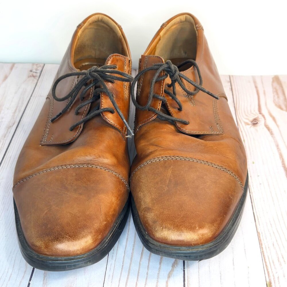 Clarks Men's Oxford Dress Shoes | Ultimate Comfort | Size 12